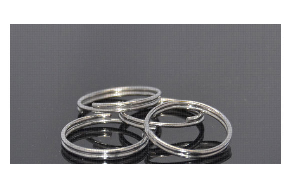 ANILLA LLAVERO ENGANCHE 100 UDS 18 MM ACERO INOX