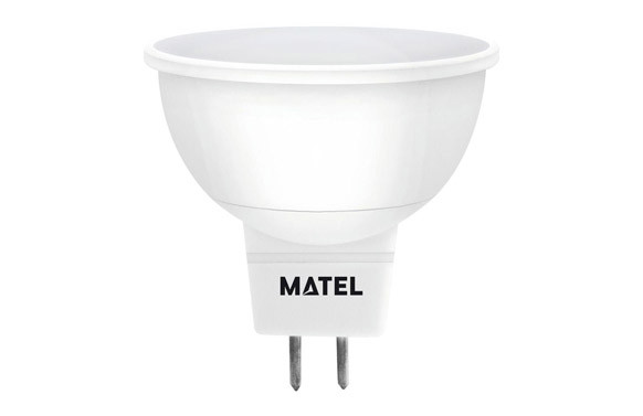 BOMBILLA LED DICROICA MR16 LUZ FRIA 800LM 8W