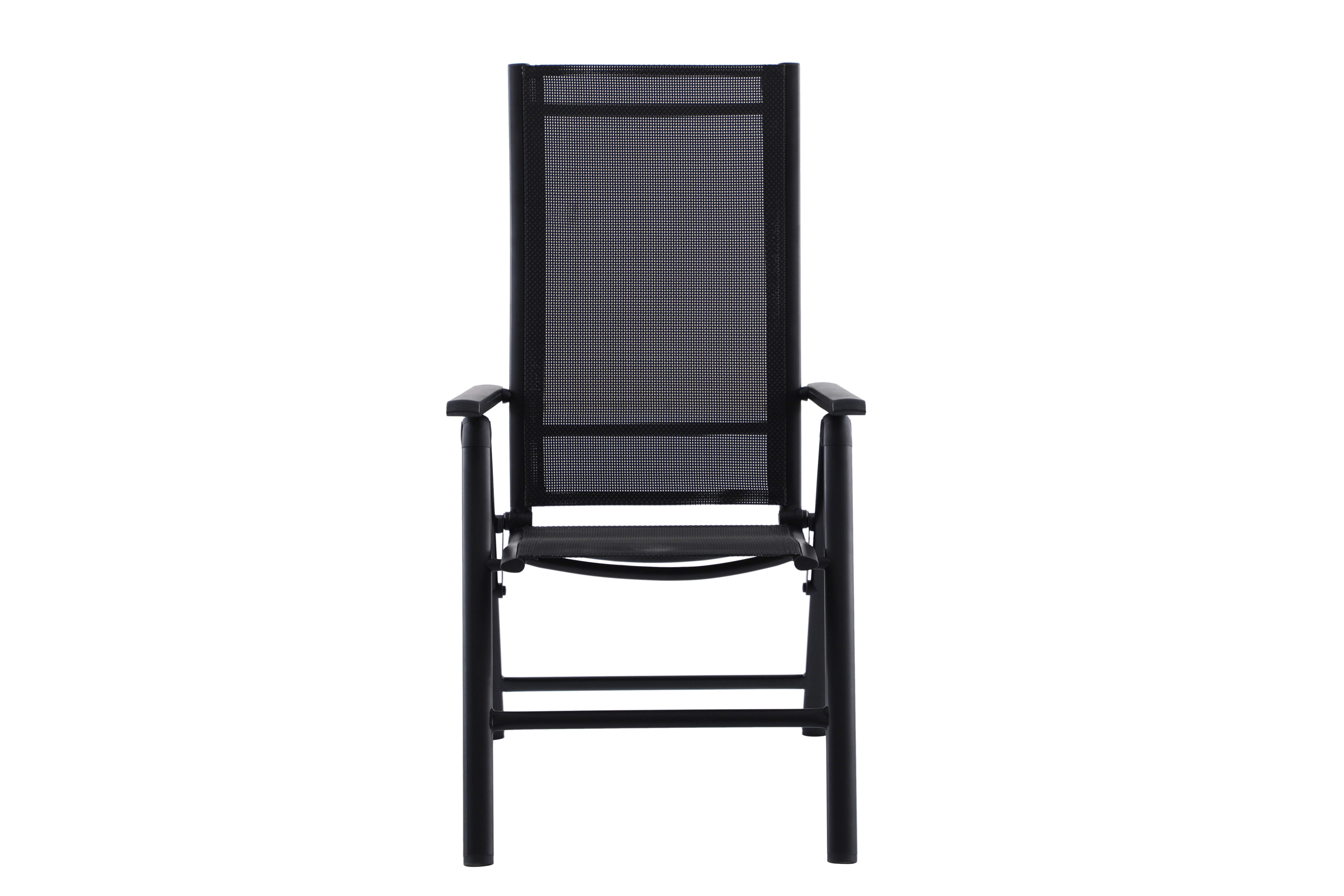 SILLON POSICIONES ALUMINIO TEXTILENE 4X4 NEGRO