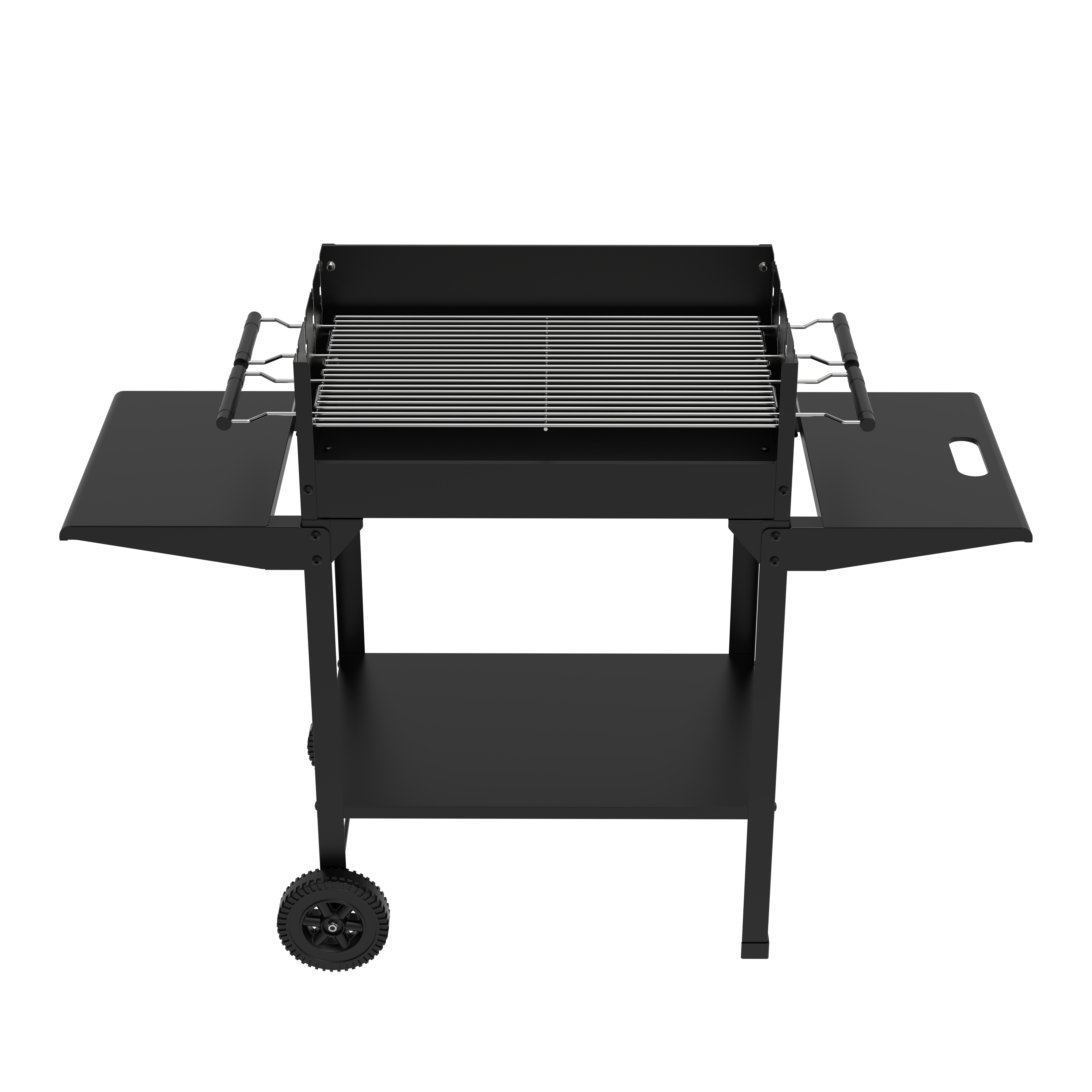 BARBACOA CARBON TROLLY CON RUEDAS 121X48X88CM