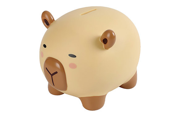 HUCHA PLASTICO CAPYBARA 18X15CM