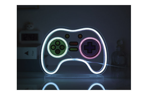 LETRERO LED LET\'S PLAY 20X4X15CM