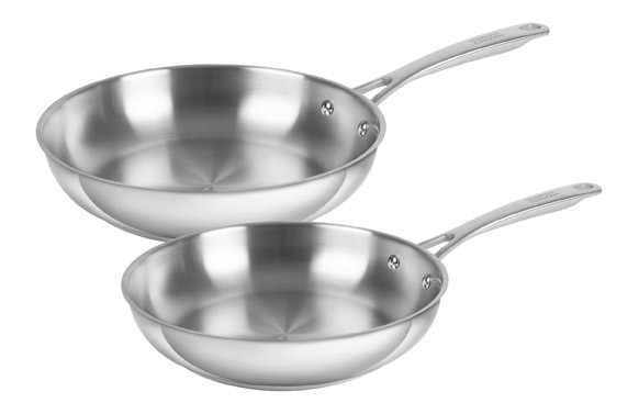 SARTEN INOX ALLROUND SET 2 UNIDADES 24/28CM