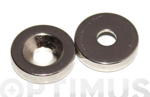 IMAN NEODIMIO ARO AVELLANADO Ø15/9-4,5X3,5MM 12UDS