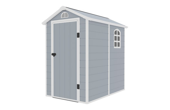 CASETA RESINA SERIE AVE CON SUELO 2,57M² 134X192X204CM