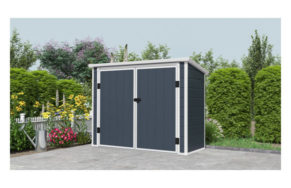 COBERTIZO RESINA SERIE AVE CON SUELO 1,80M² 199X90X149CM