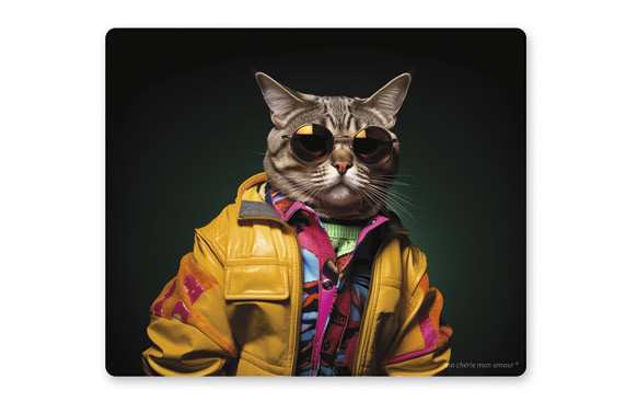 ALFOMBRA VINILICA MOUSE MULTIUSOS 23X19CM FILOU GATO