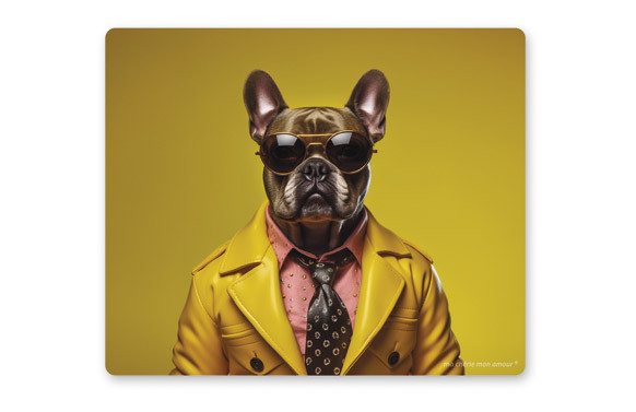 ALFOMBRA VINILICA MOUSE MULTIUSOS 23X19CM PABLO PERRO