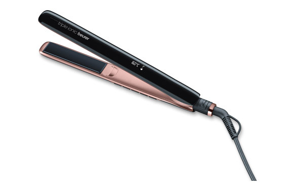 PLANCHA PELO BASCULANTE TITANIO LUZ