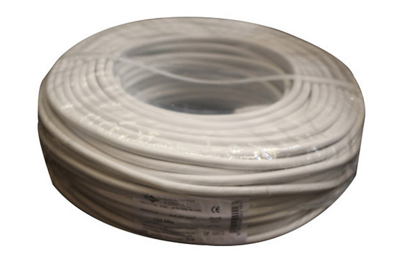 CABLE HILO FLEXIBLE H05VV-F 4G 1,5 100M BL 100MT BLANCO