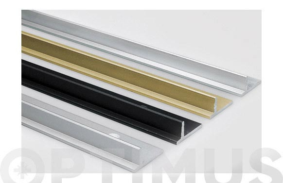 GUIA ALUMINIO PLATA SUPERIOR/INFERIOR ROLL25/45 3 M 20 UNIDADES