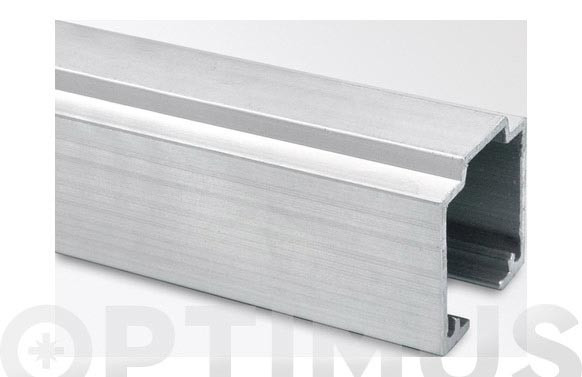 GUIA ALUMINIO NATURAL NK45/50 3 M 2 UNIDADES