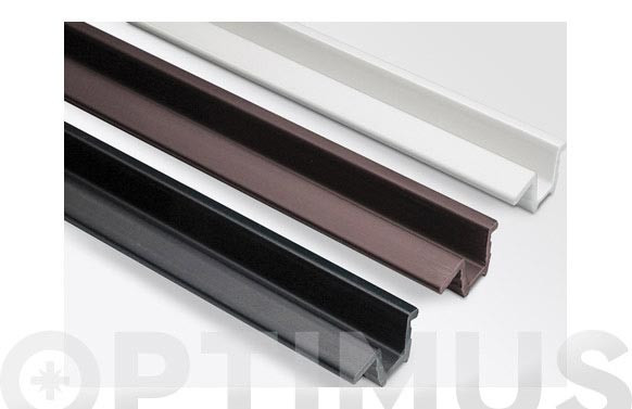 GUIA PVC MARRON SUPERIOR/INFERIOR ROLL22/42 3 M 20 UNIDADES