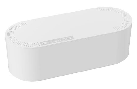 CAJA GESTION DE CABLES PEQUEÑA D-LINE BLANCA