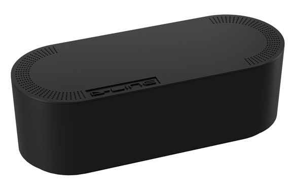 CAJA GESTION DE CABLES GRANDE D-LINE NEGRA