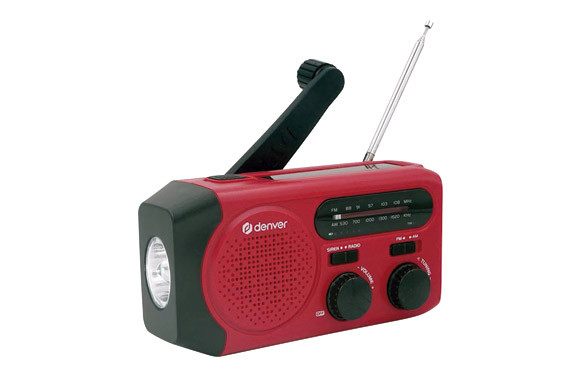 RADIO LINTERNA SOLAR Y DINAMO CRANK 2000MAH