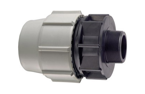 FITTING ENLACE MIXTO ROSCA MACHO SERIE 7 40MM X 1 1/4\"