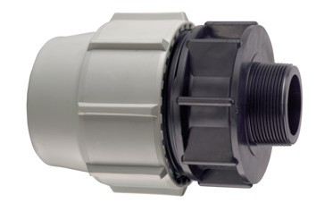 FITTING ENLACE MIXTO ROSCA MACHO SERIE 7 50MM X 1 1/2\"