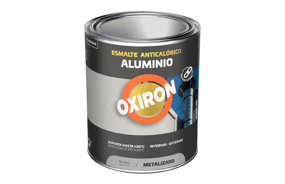 PINTURA ANTICALORICA OXIRON 750 ML ALUMINIO