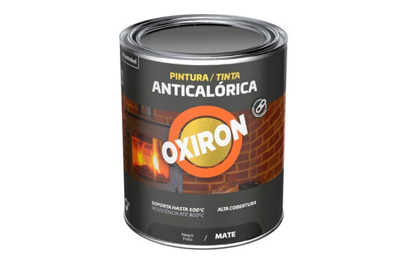 PINTURA ANTICALORICA OXIRON 250 ML NEGRO