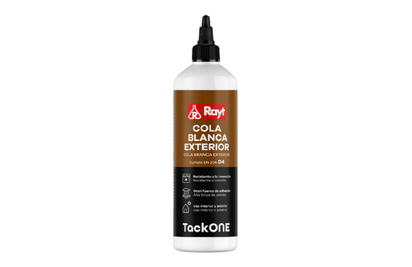 COLA BLANCA EXTERIOR TACK ONE D4 750 GR