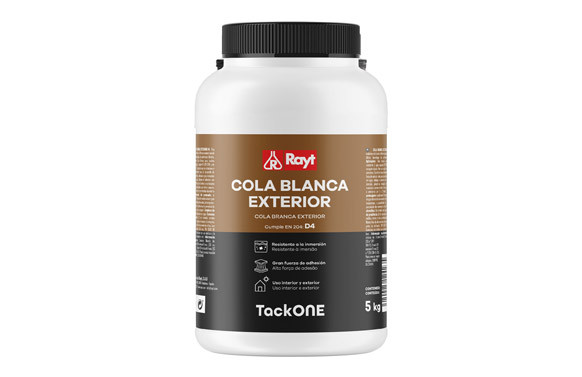 COLA BLANCA EXTERIOR TACK ONE D4 5 KG