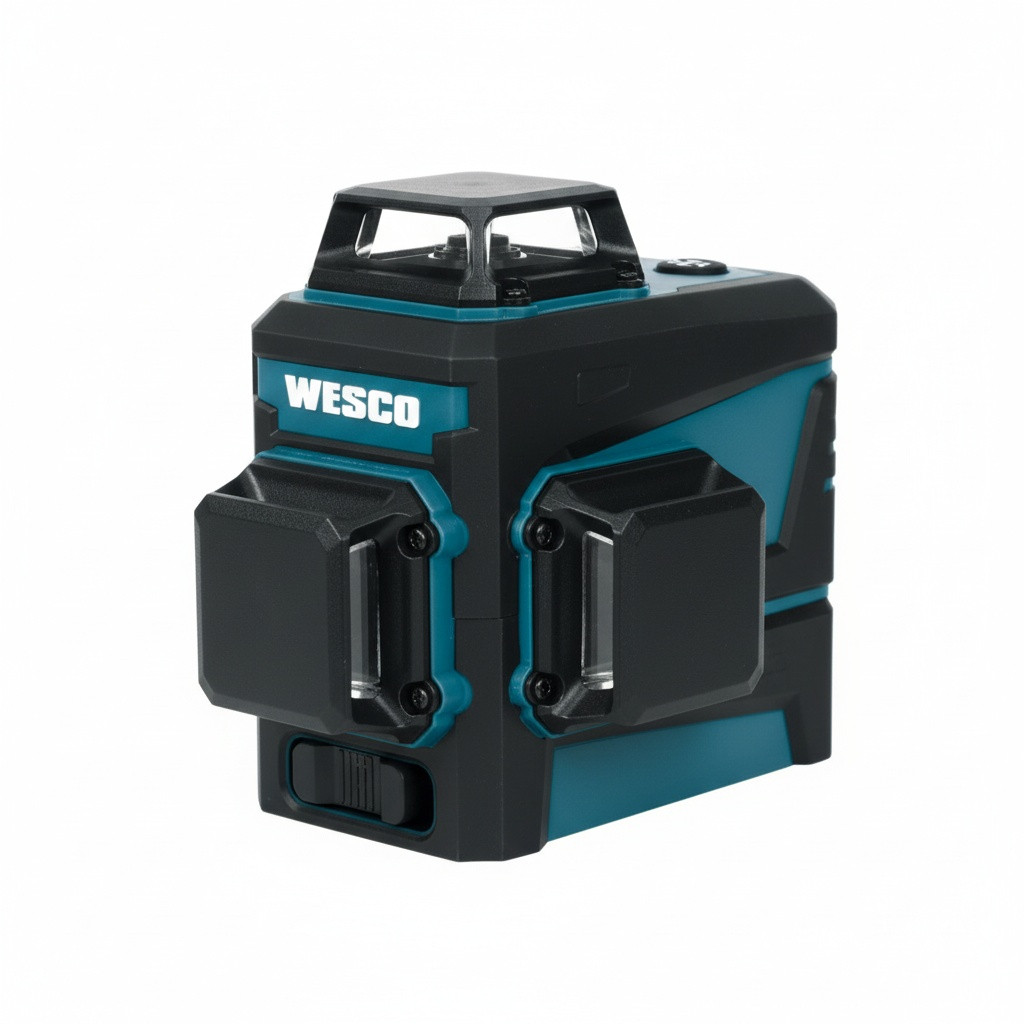 NIVEL LASER 3D VERDE 12 LINEAS 3,7V.