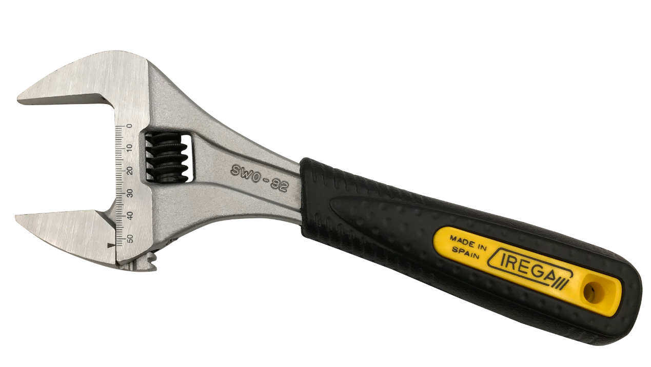 LLAVE AJUSTABLE GRAN APERTURA HASTA 65 MM SWO 92-12\"