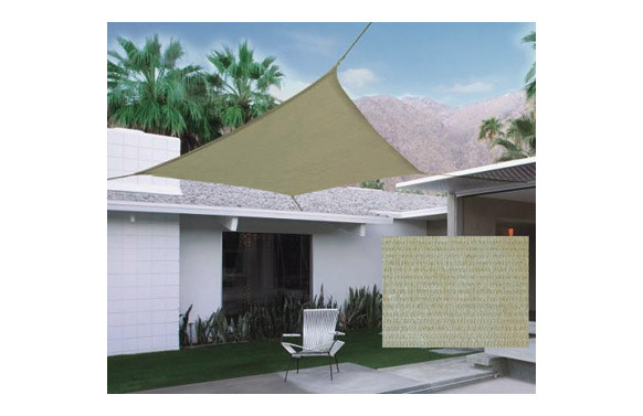 TOLDO VELA SOMBREO CUADRADO POLIETILENO 185GR 05X5M ARENA