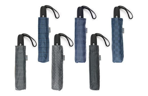 PARAGUAS HOMBRE PLEGABLE MANUAL ABRE/CIERRA ESTAMPADO SURTIDO