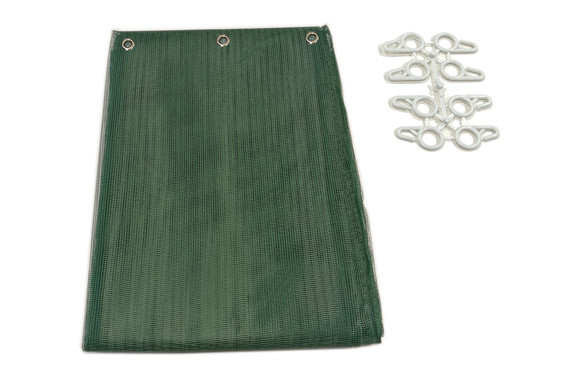 CORTINA MOSQUITERA PARA PUERTA 150X250 VERDE