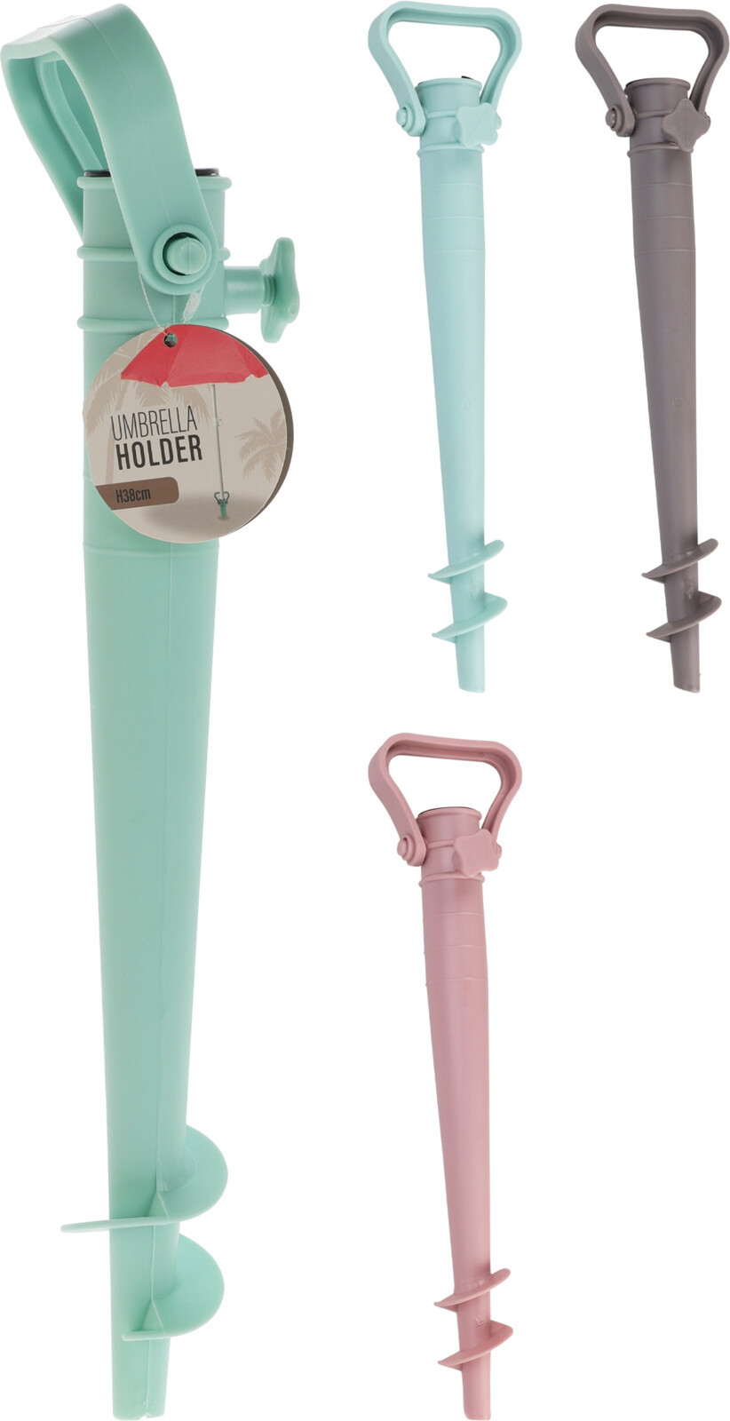 PINCHO BASE SOMBRILLA PLASTICO Ø 25-55MM