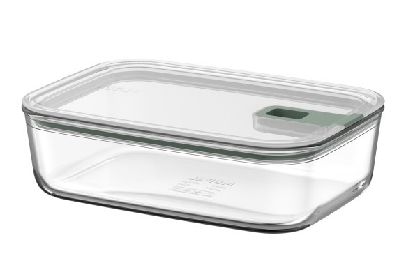 CONTENEDOR ALIMENTOS VIDRIO EASYCLIP 1500 ML MENTA