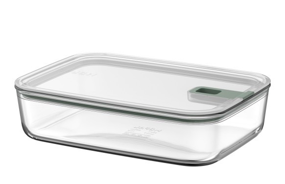 CONTENEDOR ALIMENTOS VIDRIO EASYCLIP 2250 ML MENTA