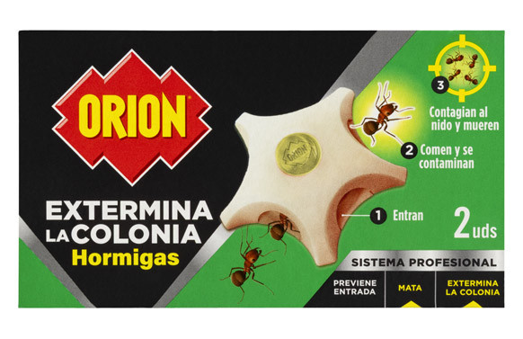 TRAMPA CEBO HORMIGAS ORION 2 UNIDADES