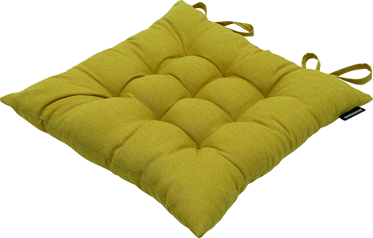 COJIN SILLA MOSTAZA 42X42X6CM PANAMA MUSTARD