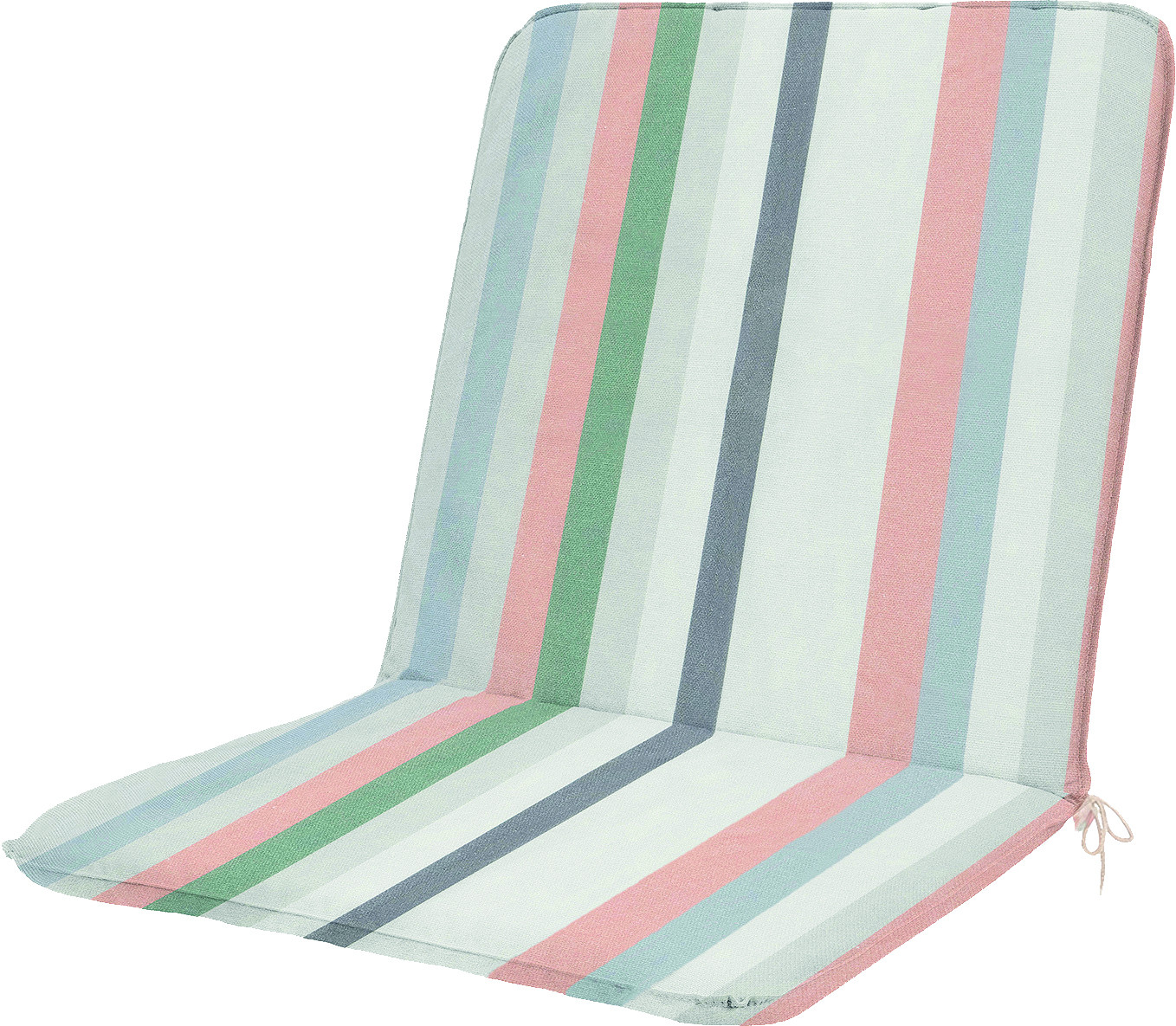 COJIN RESPALDO RAYAS/VERDE 94X48X4CM RIGHE SALMONE