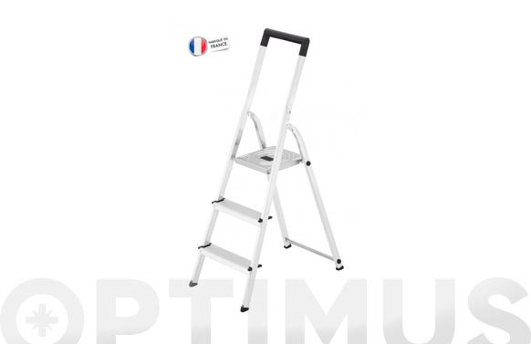 ESCALERA ALUMINIO DOMESTICA L40 EASYCLIX 3 PELDAÑOS