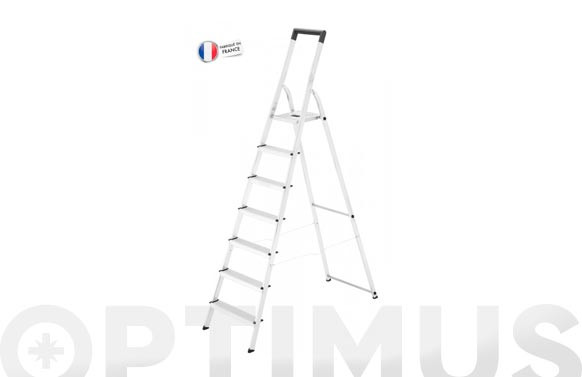 ESCALERA ALUMINIO DOMESTICA L40 EASYCLIX 7 PELDAÑOS