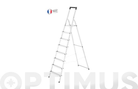 ESCALERA ALUMINIO DOMESTICA L40 EASYCLIX 8 PELDAÑOS