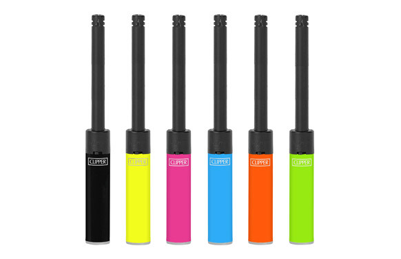 ENCENDEDOR COCINA RECARGABLE TUBE PLUS SHINY EXPOSITOR