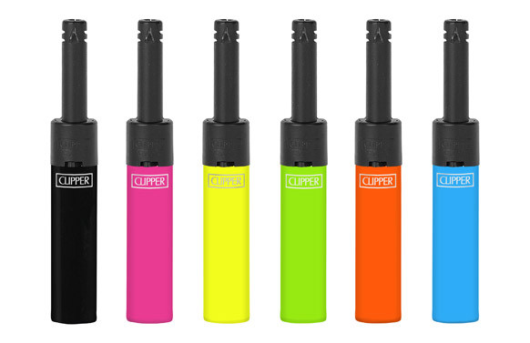 ENCENDEDOR COCINA RECARGABLE MINI TUBE SHINY EXPOSITOR