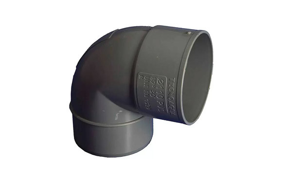 CODO EVACUACION PVC M-H 87º Ø32MM