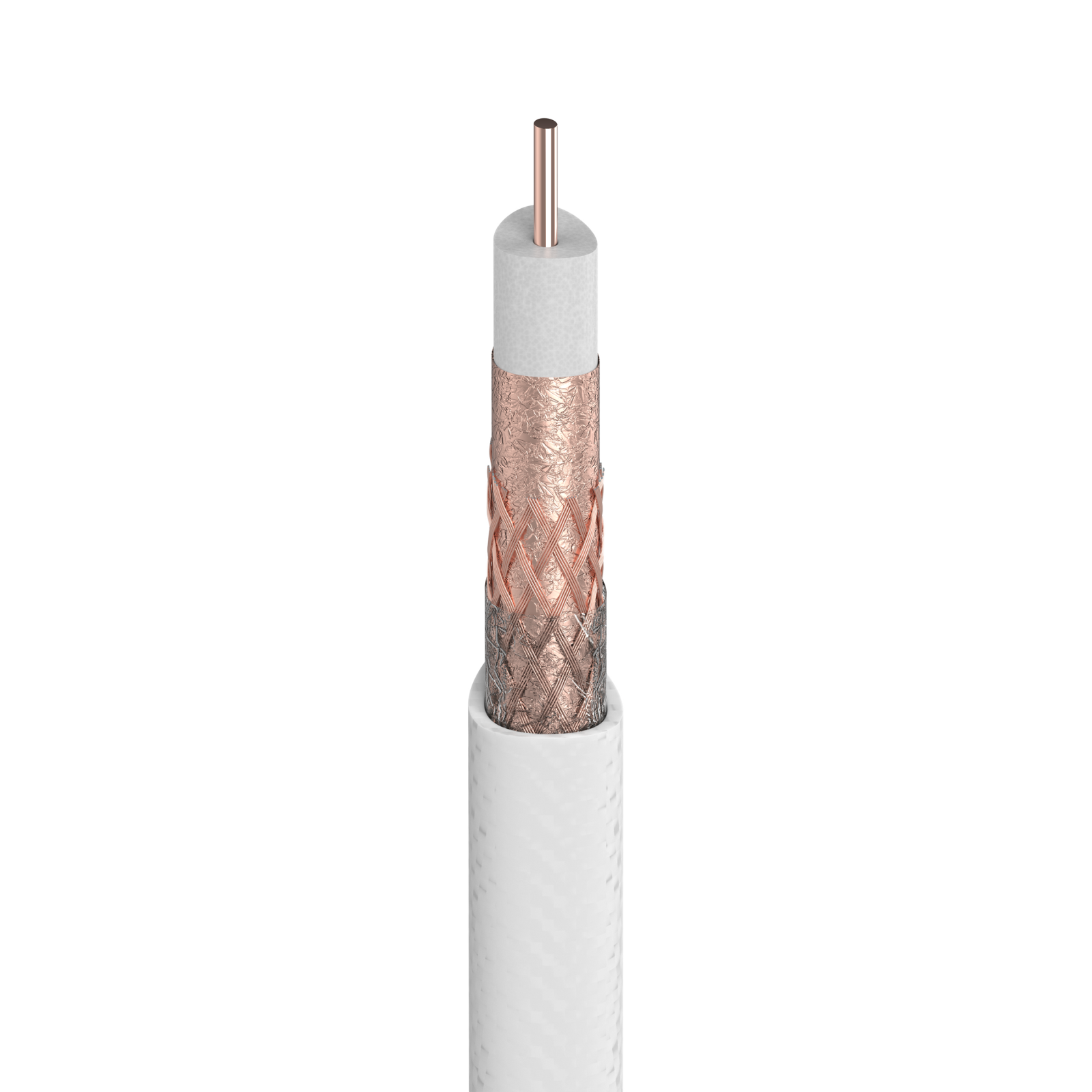 CABLE COAXIAL CU 100M BCO TELEVES 