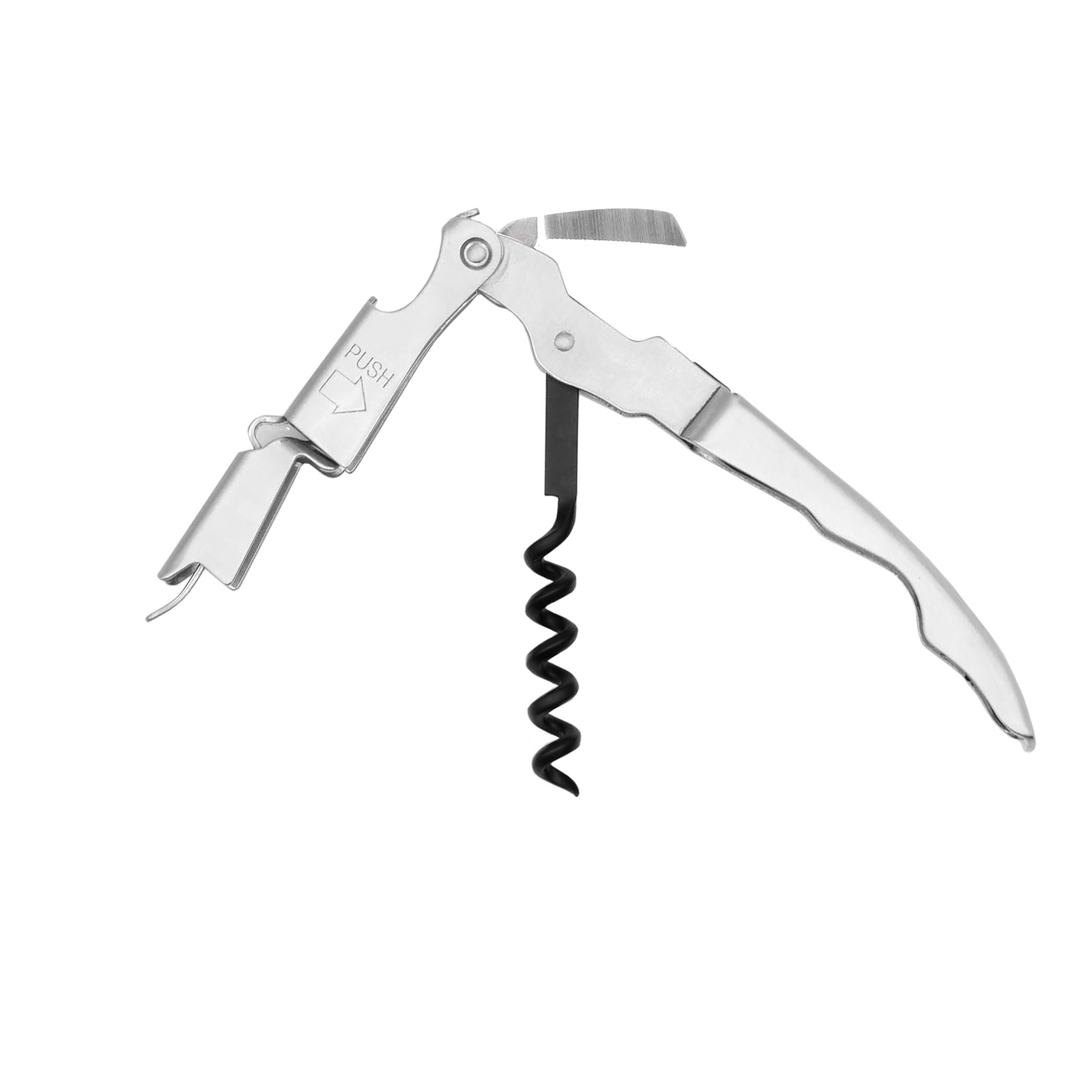 SACACORCHOS DOBLE IMPULSO SOMELIER INOX