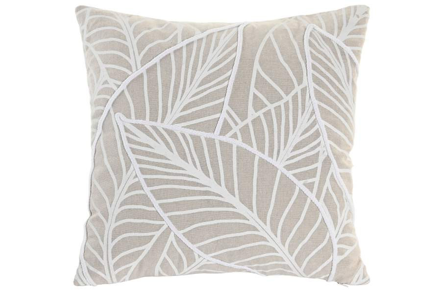 COJIN ALGODON NATURAL 45 X 45 CM