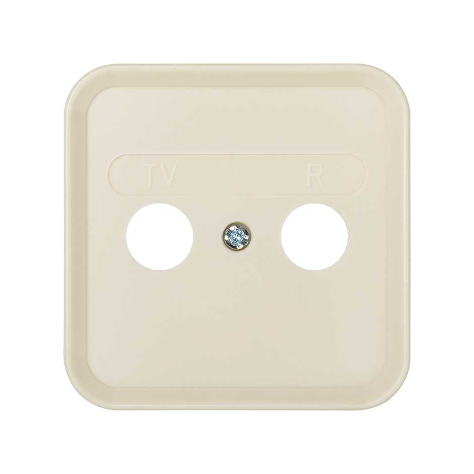 TAPA PARA TOMA R-TV MARFILS31 S31