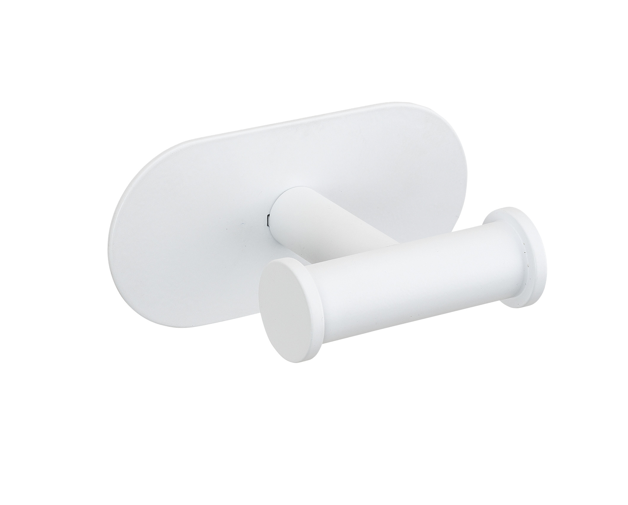 PERCHA DE ACERO INOXIDABLE TURBO-LOC® DUO SERIE OREA WHITE MAT