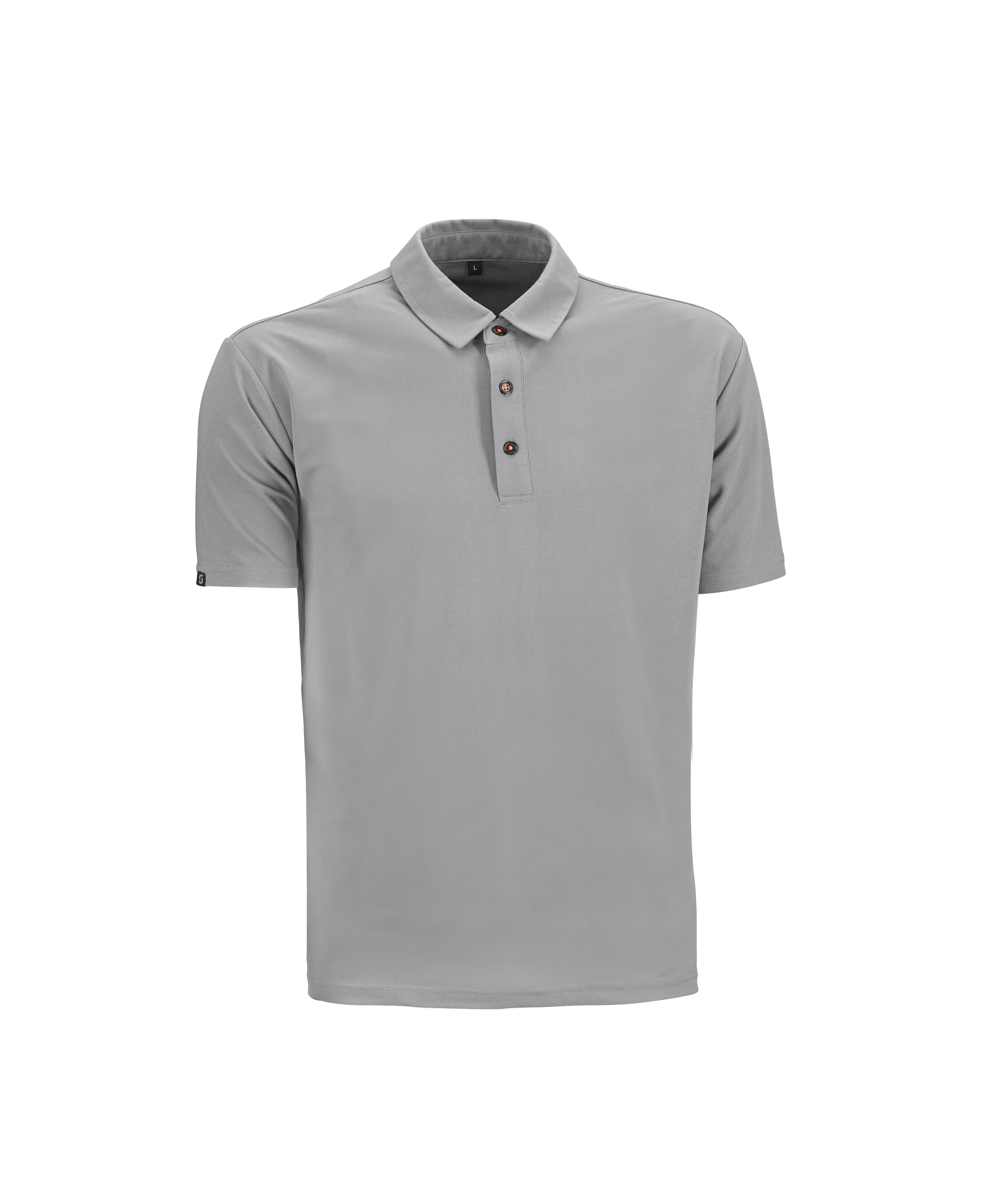 POLO POLIESTER / SORONA NATURE TECH GRIS TALLA XL