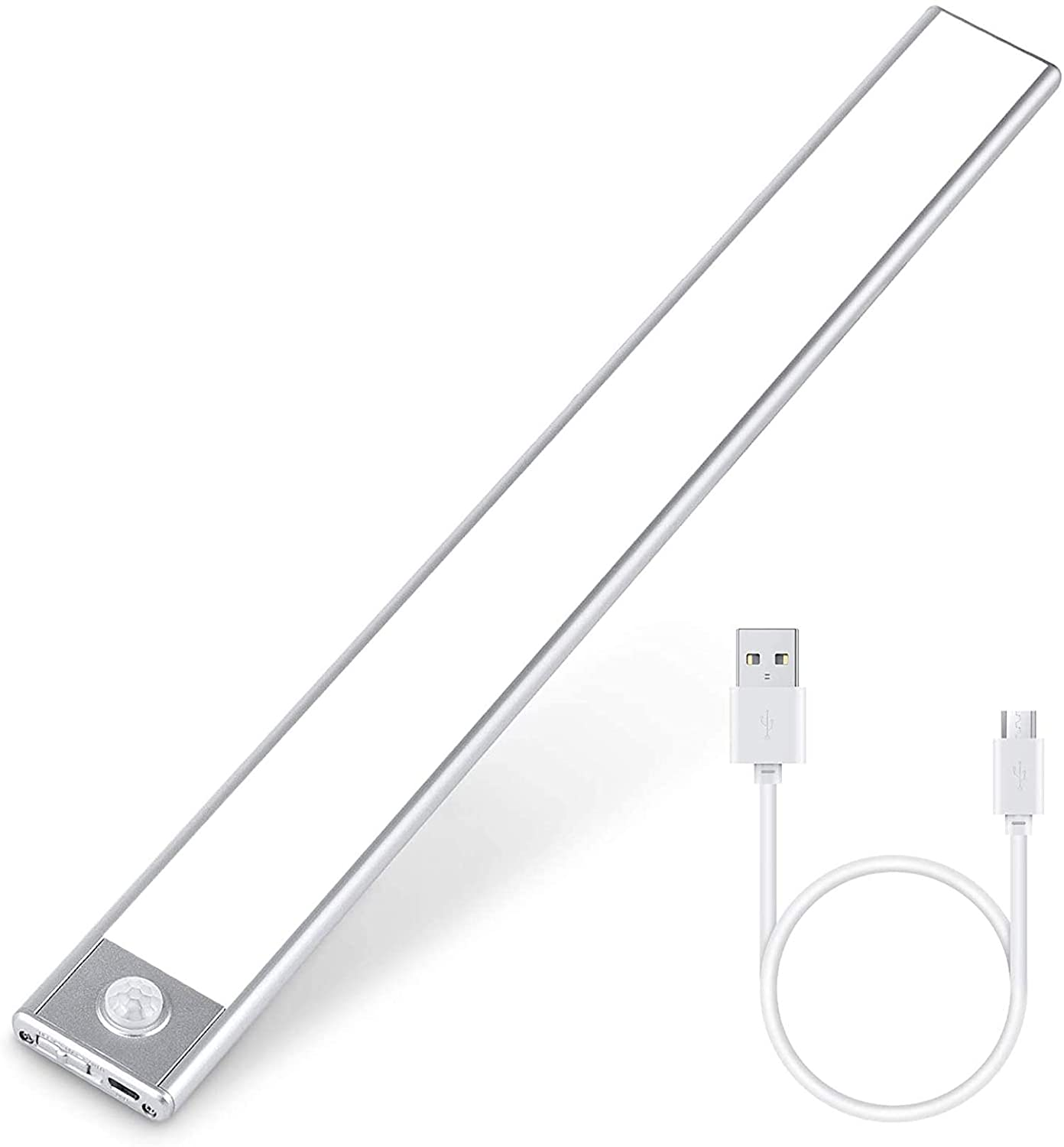 BARRA LED BAJO MUEBLE RECARGABLE 40CM 2W 200LM 4000K
